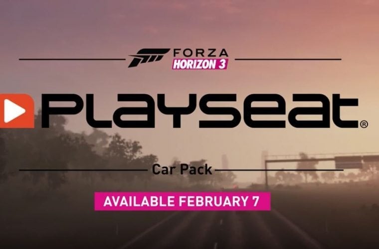 Playseat Car Pack Novo Pacote De Carros Para Forza Horizon 3