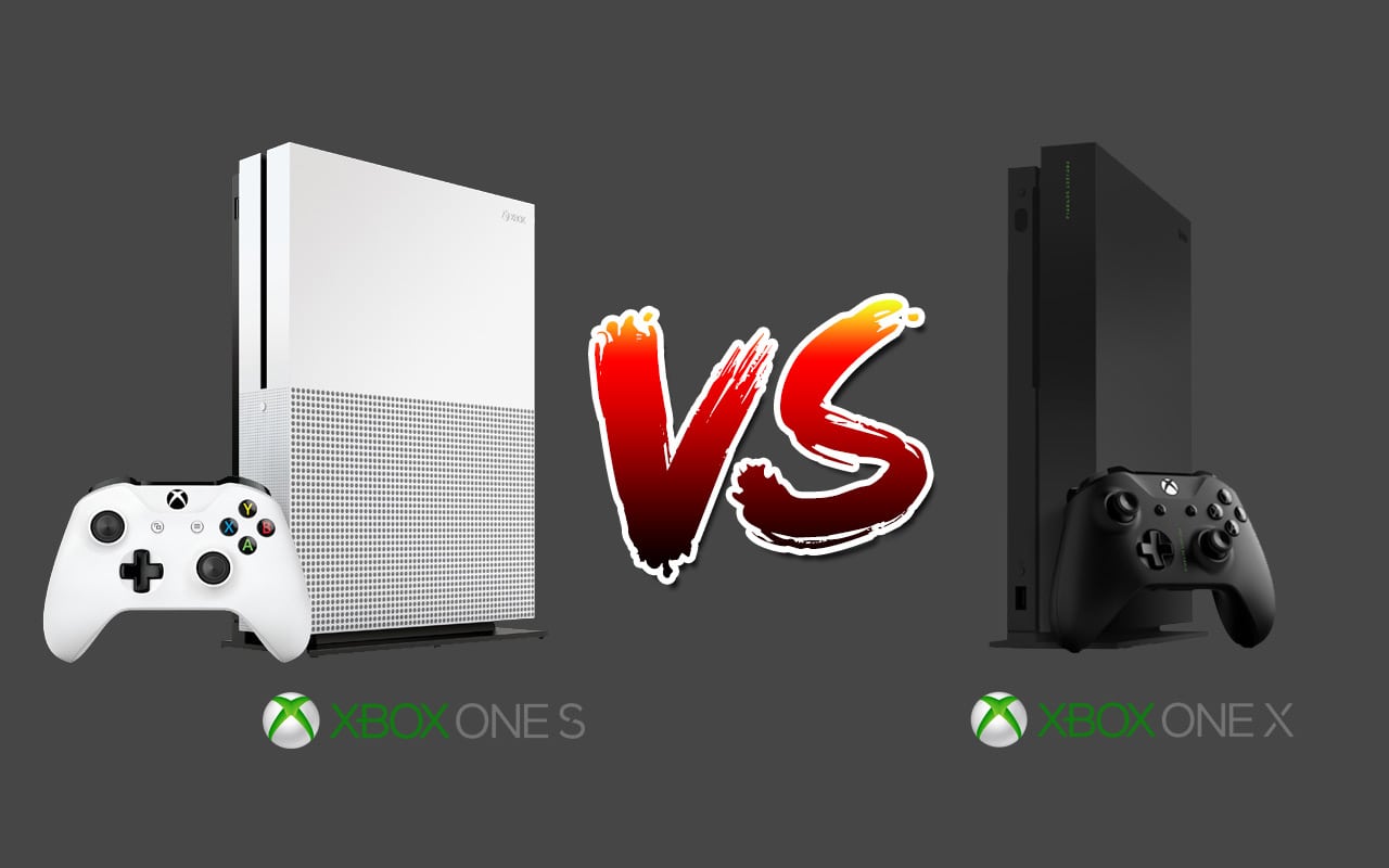 Xbox One S vs. Xbox One X
