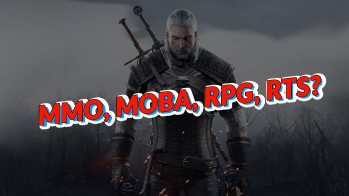 mmo moba rpg rts