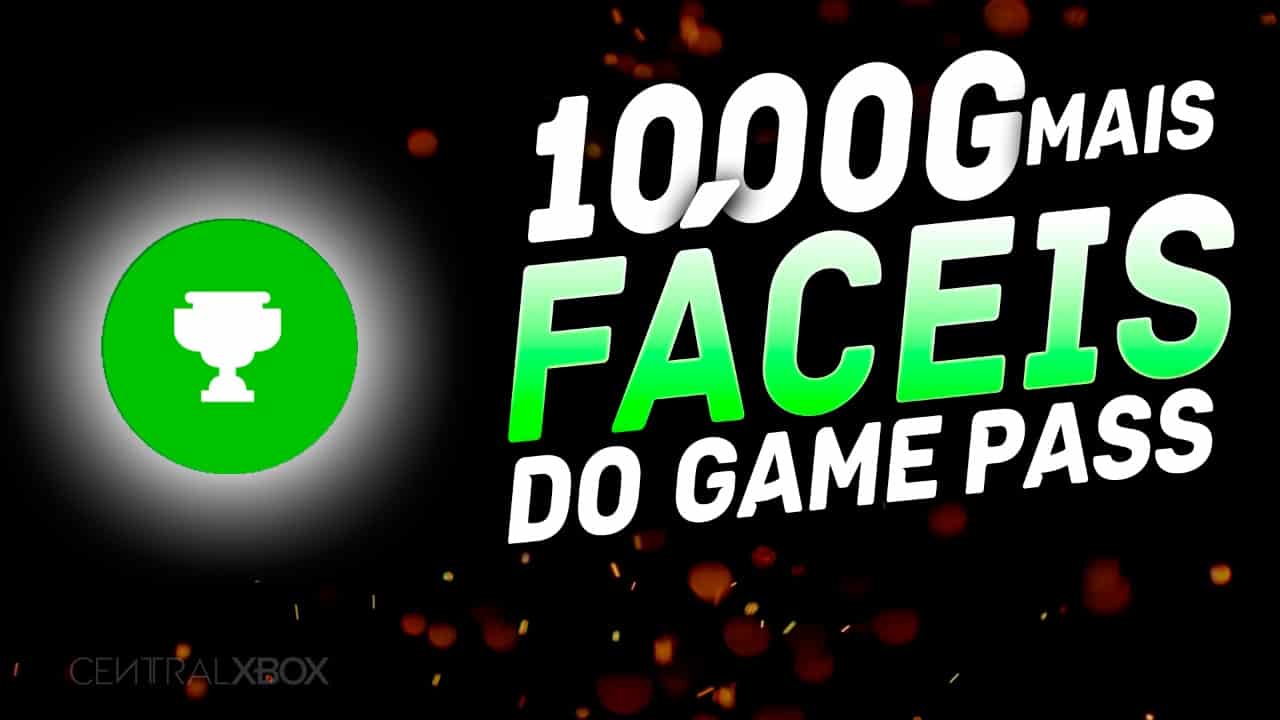 JOGOS MAIS RÁPIDOS E FÁCEIS DE FAZER 1000G NO XBOX GAME PASS 