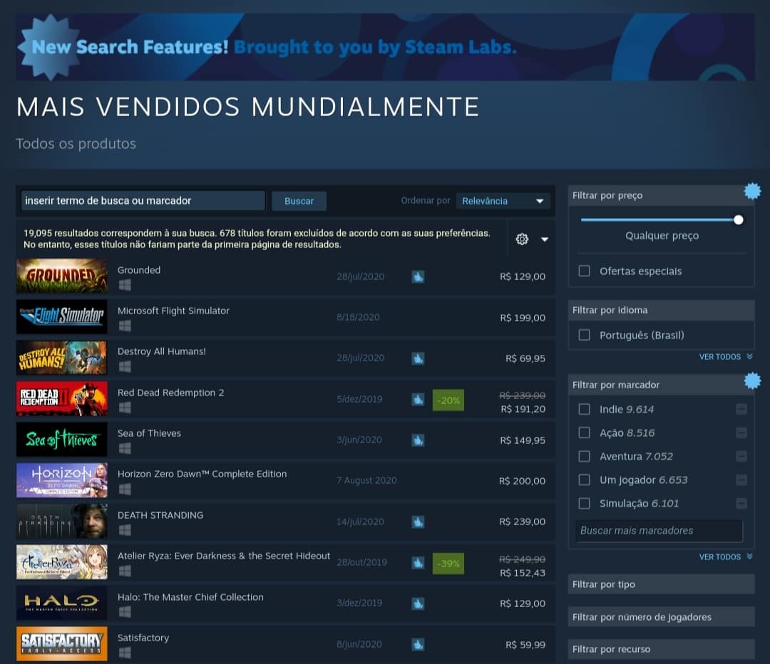 VEJA apresenta lista com games mais vendidos do Brasil