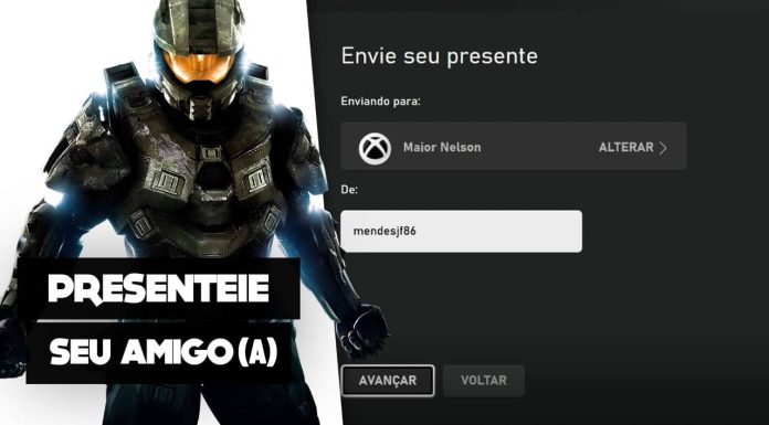 Como comprar um Jogo Digital do Xbox como Presente?