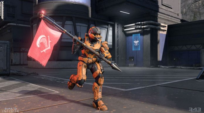 Halo Infinite ganha pôster gigante em Santo André Halo Infinite modo cooperativo
