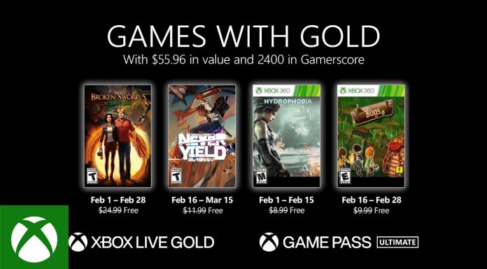 Games With Gold: Revelados os Games de Fevereiro 2022
