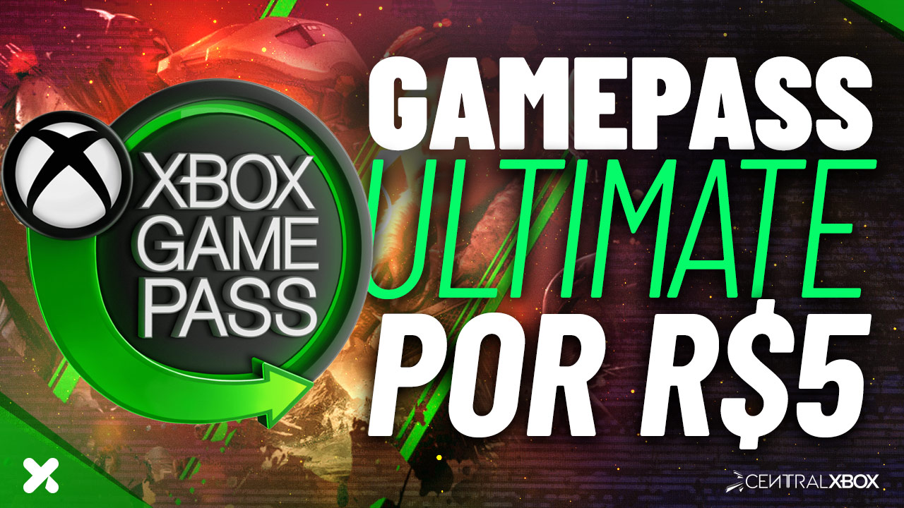 Xbox Game Pass Ultimate - Assinatura 1 Mês - Escorrega o Preço