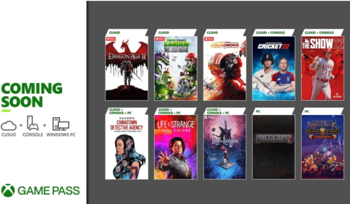 Xbox Game Pass abril