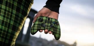 Xbox está sorteando um controle feito com tecido de tartan Xbox controle tartan