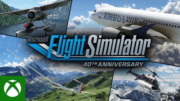 Microsoft Flight Simulator atualização