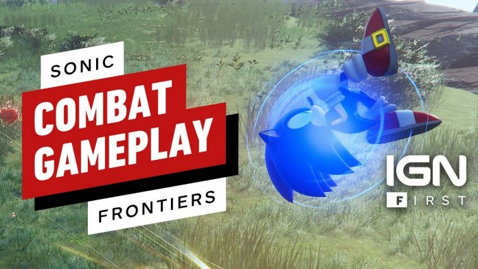 Sonic Frontiers gameplay de combate