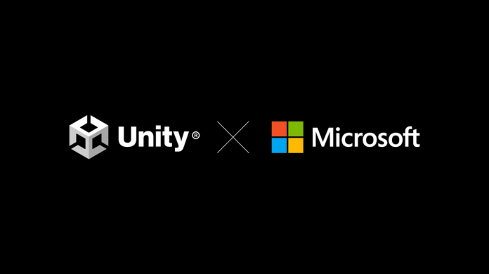 Microsoft parceria com a Unity