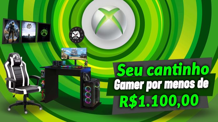 Montar um cantinho gamer pode ser mais barato do que você imagina. Com um pouco de criatividade e seu canto vai ficar incrivel.