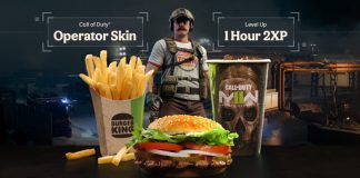 Call of Duty: Modern Warfare 2 – Skins do Burguer King estão sendo vendidas por R$185 Call of Duty: Modern Warfare 2 x Burguer King