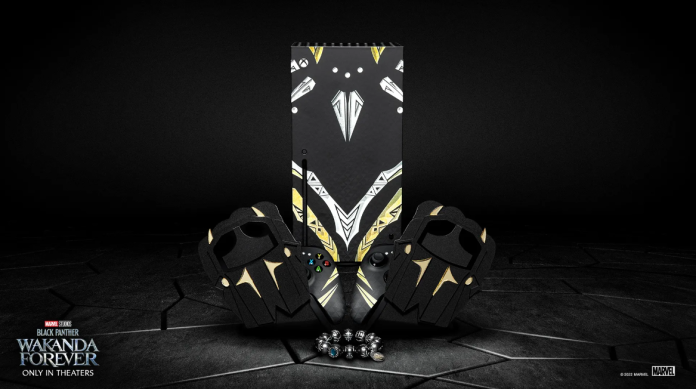 Xbox Series X pantera negra