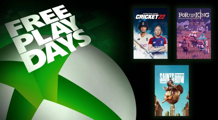 Free Play Days: Cricket 22, For The King e Saints Row