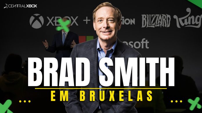 Brad Smith Bruxelas Activision Blizzard