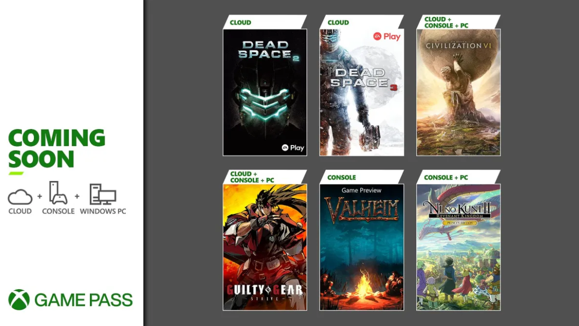 Confira os novos jogos para o Xbox Game Pass de março
