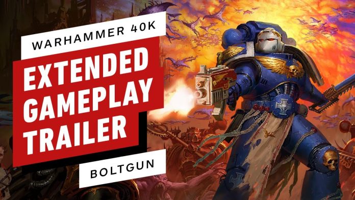 Warhammer 40K: Boltgun gameplay
