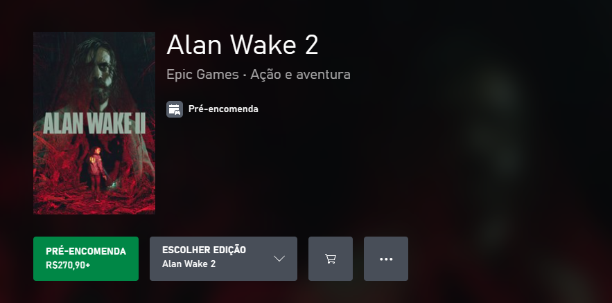 Alan Wake 2 recebe data de lançamento para 17 de outubro; pré-venda  disponível