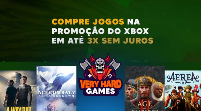 Compre jogos da Promoção do Xbox em até 3x sem Juros