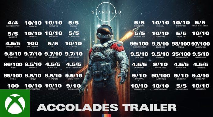 Novo trailer do Starfield destaca as altas notas em reviews