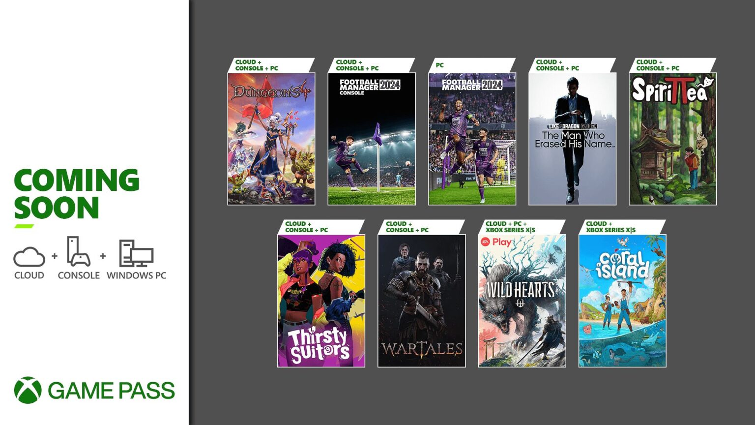 Xbox Game Pass: confira os jogos de setembro
