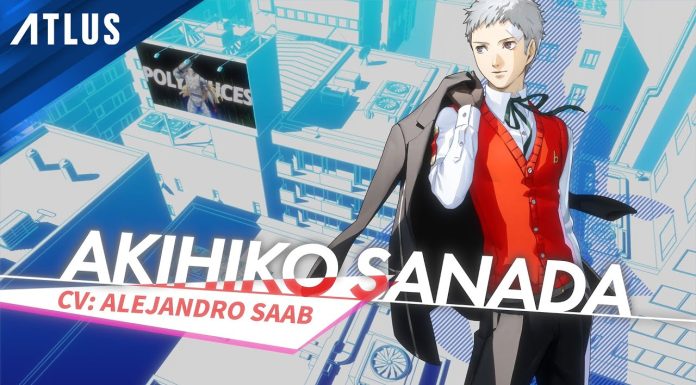 Novo trailer do Persona 3 Reload destaca o personagem Akihiko Sanada