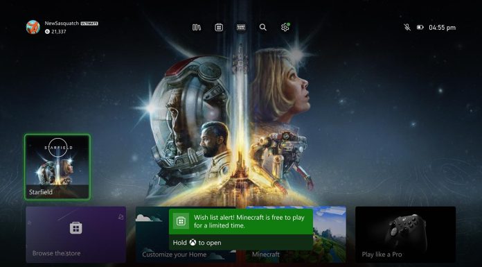 Xbox recebe atualização das notificações de lista de desejos no Dias Para Jogar de Graça