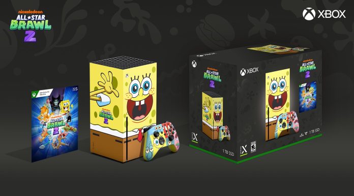 Xbox está sorteando um Xbox Series X personalizado do Bob Esponja