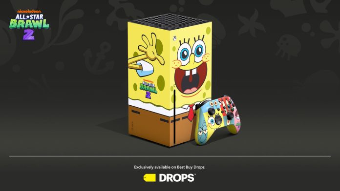 Xbox Series X Bob Esponja