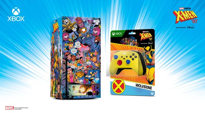 Xbox faz unboxing da magnífica versão do Xbox Series X inspirado no X-Men ’97 Xbox sorteio