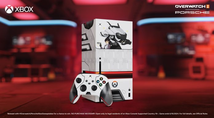 Xbox está sorteando um Xbox Series X personalizado da Porsche e Overwatch 2