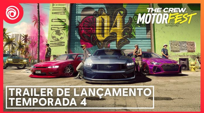 Ubisoft revela trailer da quarta temporada do The Crew Motorfest Confira as novidades da quarta temporada do The Crew Motorfest!