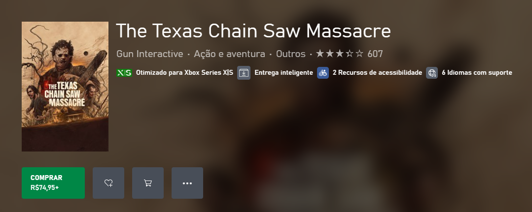 The Texas Chain Saw Massacre recebeu uma grande redução de preço!