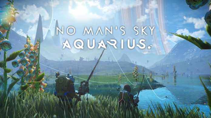 A nova atualização do No Man's Sky trouxe um sistema de pesca!