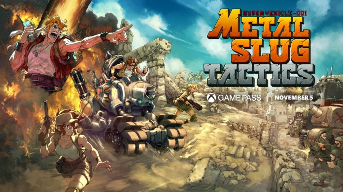 O Metal Slug Tactics será lançado no Game Pass!