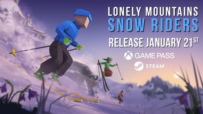 O Lonely Mountains: Snow Riders já está disponível no Xbox Game Pass!