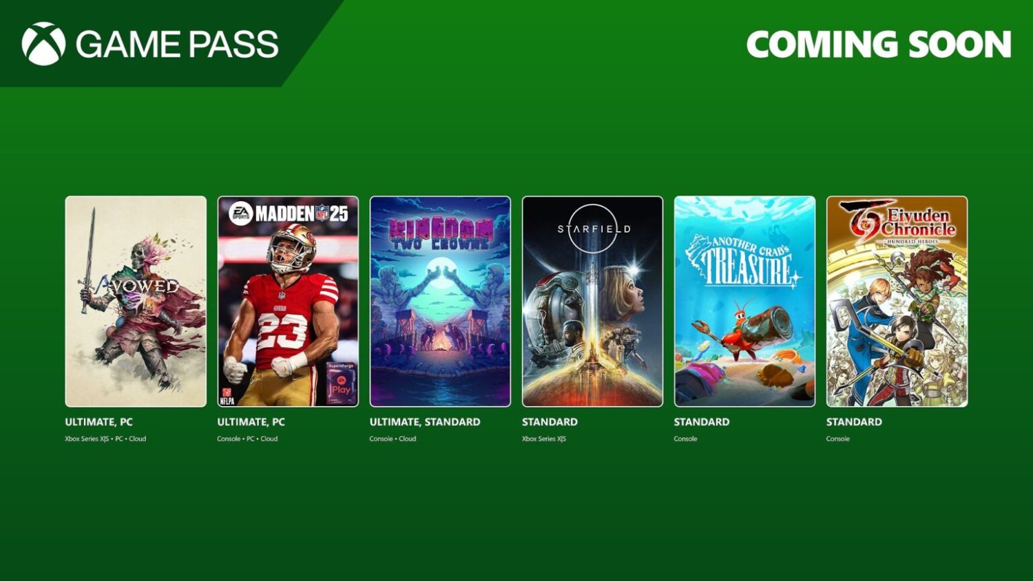 Xbox Game Pass: conheça os novos jogos de fevereiro