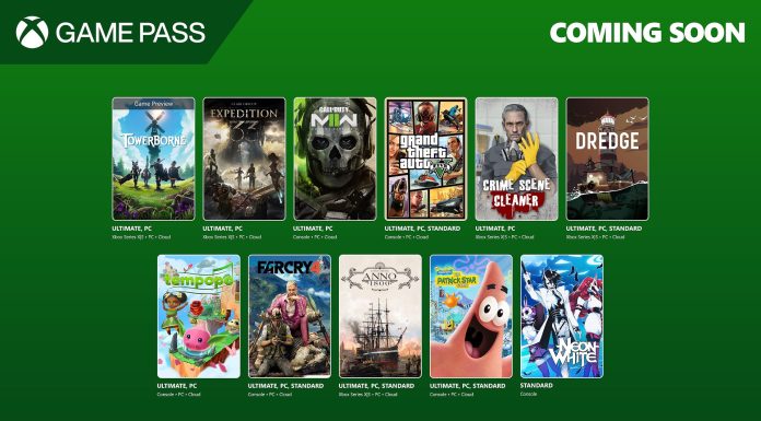SAIU! Confira os novos jogos do Game Pass para a segunda metade de abril Através do Xbox Wire, a Microsoft divulgou os novos jogos que chegarão no catálogo do Xbox Game Pass para Console, xCloud e PC em abril.