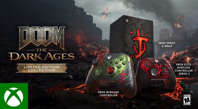 É oficial! Xbox revela periféricos personalizados do Doom: The Dark Ages O Xbox revelou os itens personalizados do Doom: The Dark Ages, novo jogo da id Software marcado para ser lançado no próximo ano.