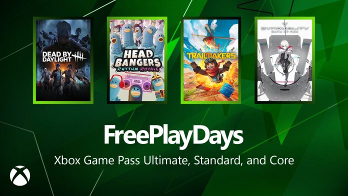 O Xbox liberou vários jogos para jogar de graça durante o período de acesso Free Play Days. São quatro jogos.