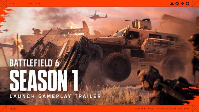 A publicadora Eletronic Arts (EA) revelou hoje (22) os detalhes da primeira temporada do Battlefield 6, que chegará na próxima semana.