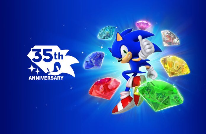 SEGA celebra os 35 anos de Sonic the Hedgehog