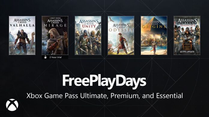 O Xbox revelou os novos jogos gratuitos do Free Play Days, válido de 02 a 05 de março. Seis jogos foram disponibilizados.