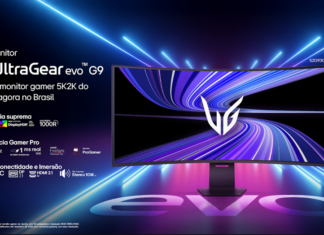 LG lança no Brasil o maior monitor gamer 5K2K do mundo com tela de 52 polegadas e 240Hz A LG anunciou oficialmente a chegada do UltraGear evo 52G930B-B ao mercado brasileiro, o maior monitor gamer 5K2K do mundo.