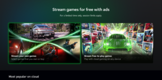 Xbox começa a testar streaming gratuito com anúncios para jogos da biblioteca