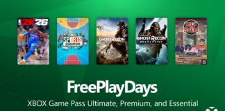 Confira os novos jogos do Free Play Days – de 06 a 09 de agosto O Xbox revelou os novos jogos gratuitos do Free Play Days, válido de 06 a 09 de agosto. Cinco jogos foram disponibilizados.