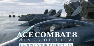 Ace Combat 8 terá quatro níveis de dificuldade e dois estilos de controle