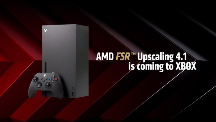 A AMD anunciou que sua tecnologia de upscaling por inteligência artificial, FSR 4.1, chegará em breve ao Xbox Series X e ao Xbox Series S.