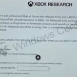 A Microsoft está investigando o interesse dos jogadores em uma possível exclusividade total em seus futuros jogos.
