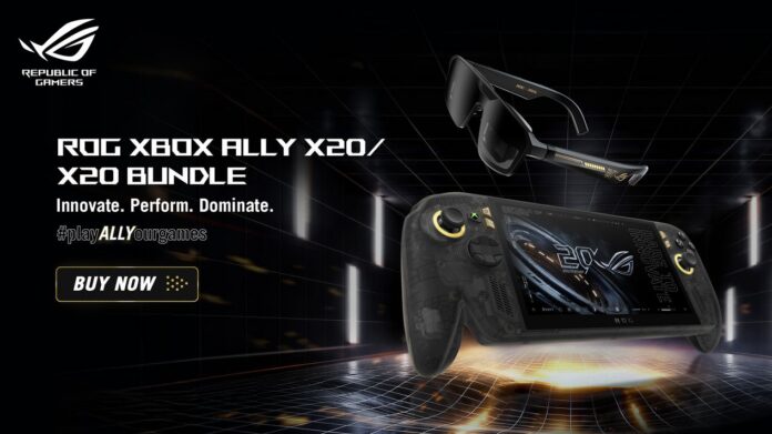 A ASUS confirmou nesta quinta-feira o lançamento do ROG Xbox Ally X20, um portátil especial criado para celebrar os 20 anos da marca ROG.